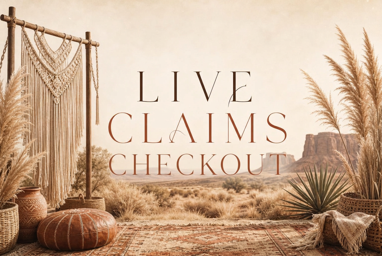 Live claim checkout — grab it before it's gone
